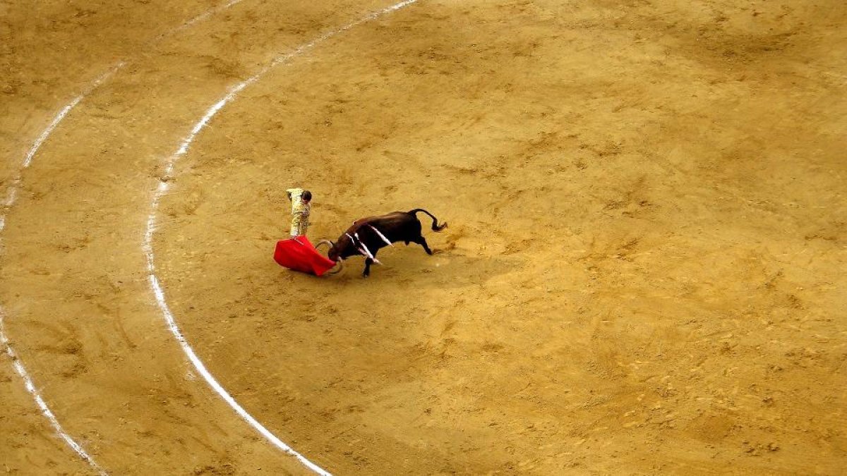 Imagen de archivo de la Feria taurina de San Pedro Regalado de Valladolid. -ICAL