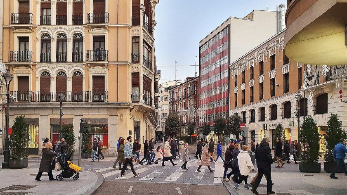 Calle Santiago, en una foto de archivo.