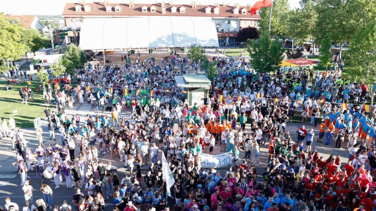 Inicio de las fiestas de San Antonio en La Flecha-Arroyo de la Encomienda.