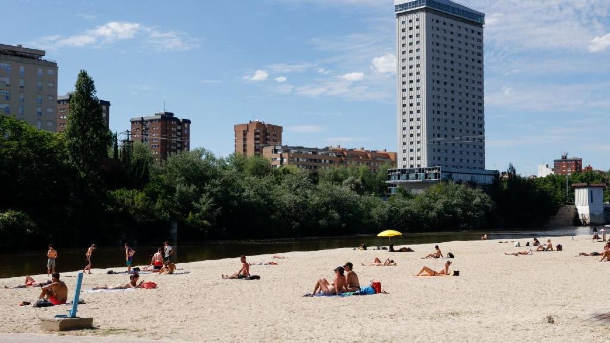 Ola de calor en Valladolid, imagen de archivo.- PHOTOGENIC