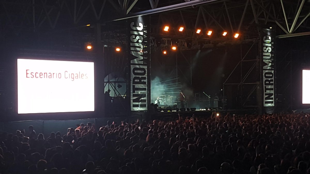 Escenario del Intro Music Festival. -TWITTER