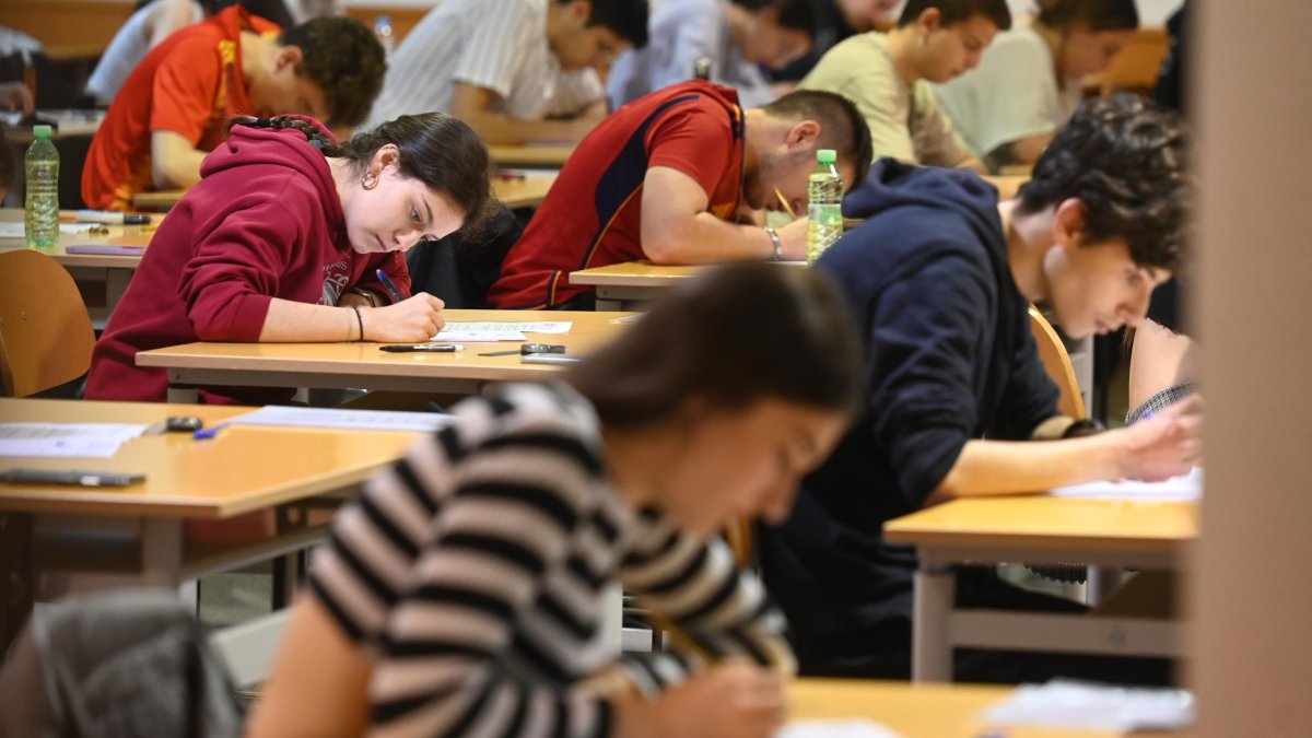 Pruebas de Evacuación de Acceso a la Universidad, EBAU 2023, en Burgos.