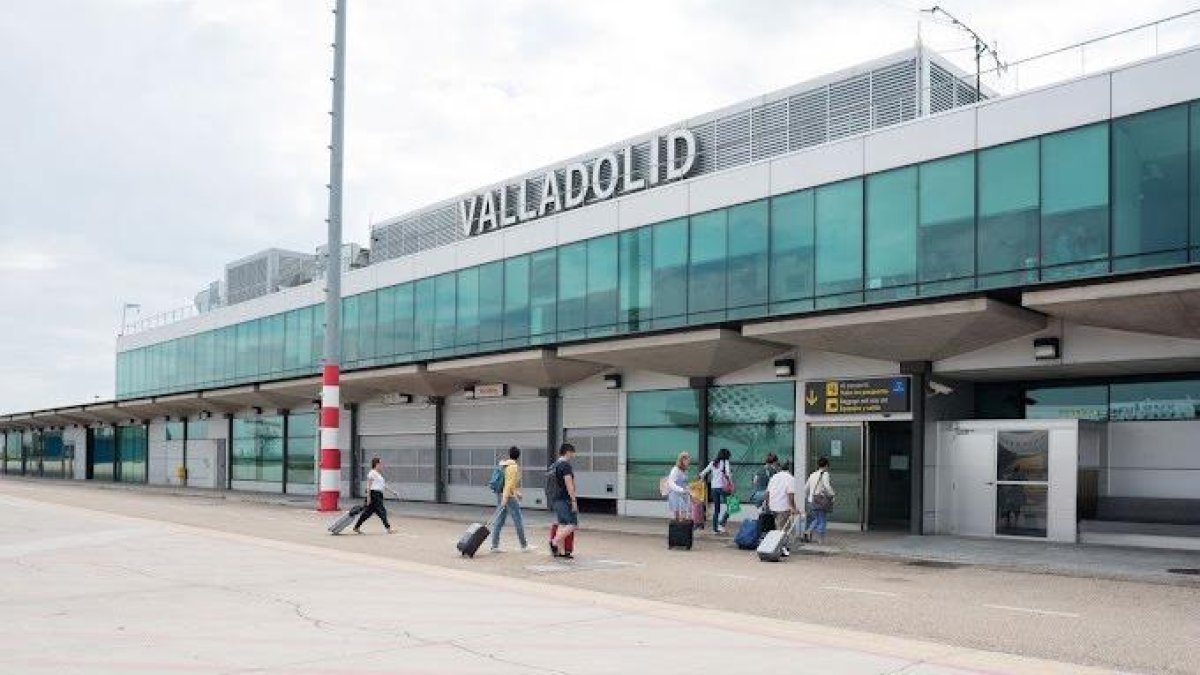Aeropuerto de Valladolid en una imagen de archivo