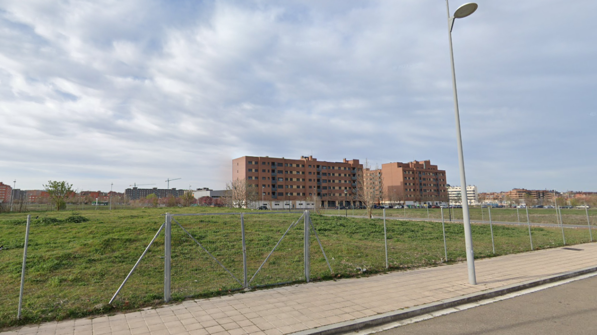 Calle Nube de Magallanes en el barrio Santos-Pilarica en Valladolid