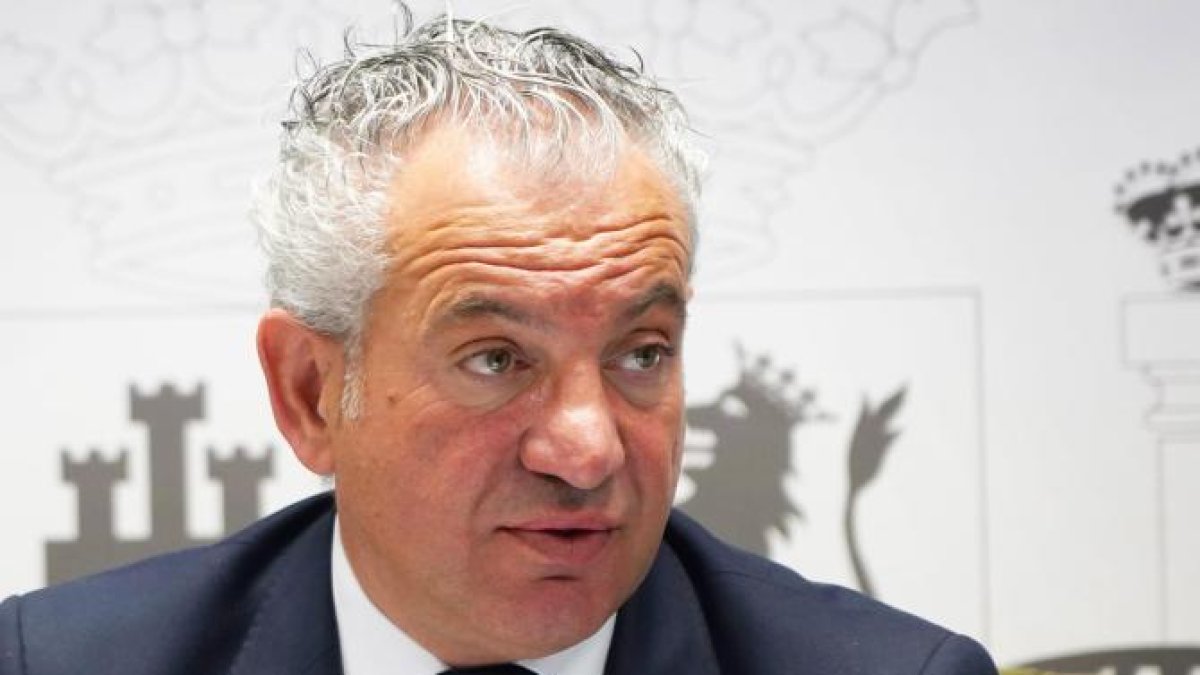 El delegado del Gobierno en Castilla y León, Nicanor Sen, en una imagen de archivo