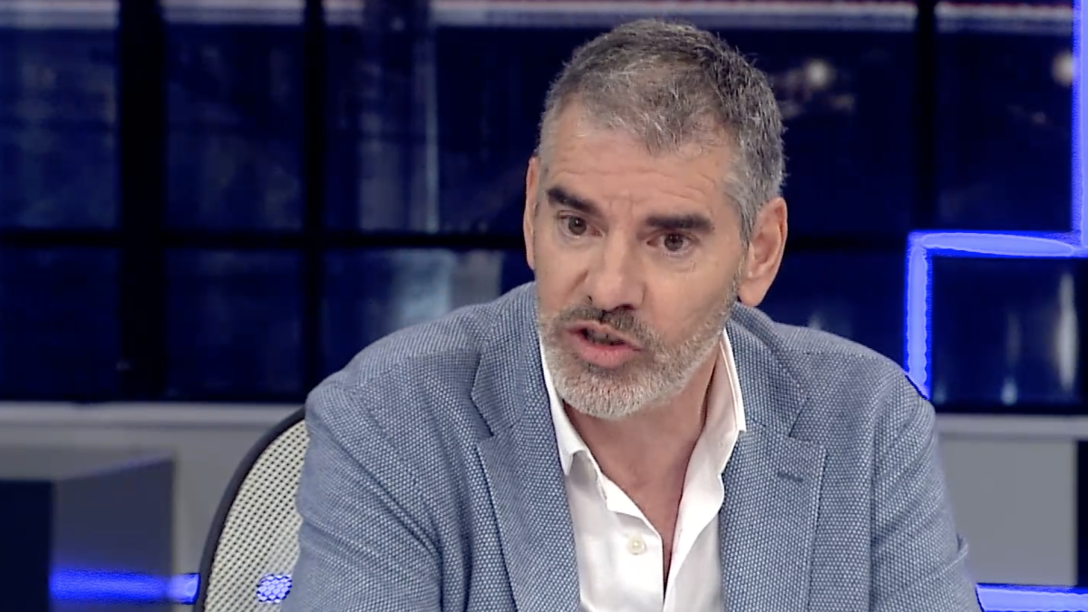 Benjamín Castro durante el programa La Quinta Esquina