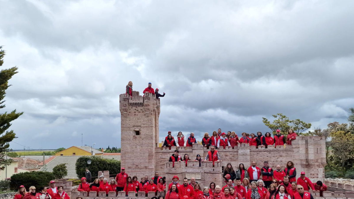 Encuentro Provincial de Voluntariado de Cruz Roja celebrado en Olmedo (Valladolid)