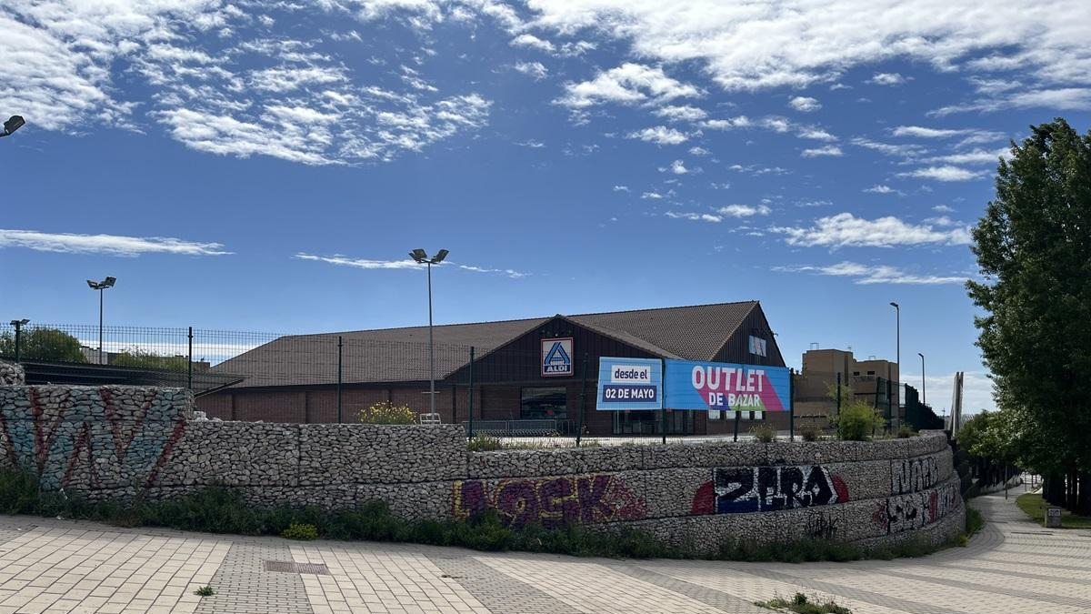 El nuevo 'outlet' de Aldi que abrirá sus puertas el dos de mayo.
