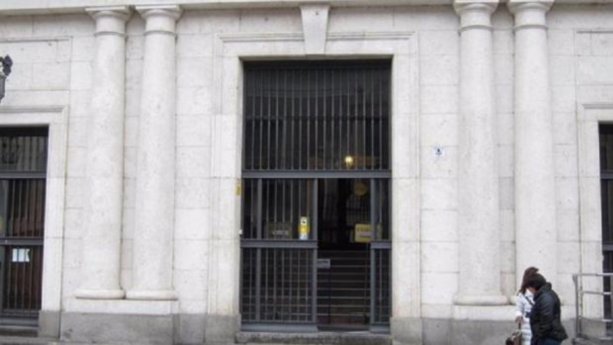 Fachada del Palacio de Justicia de Valladolid.