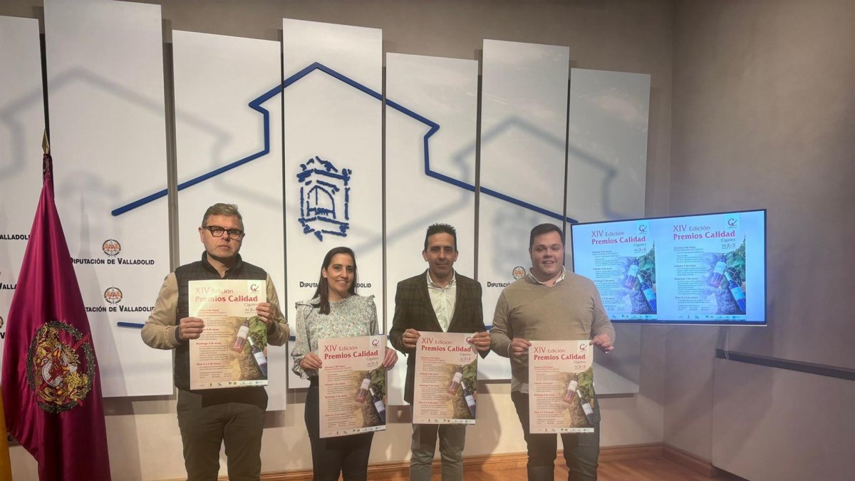 Presentación de los Premios Calidad Cigales y las Jornadas Gastronómicas de Tapas y Rosados. EUROPA PRESS
