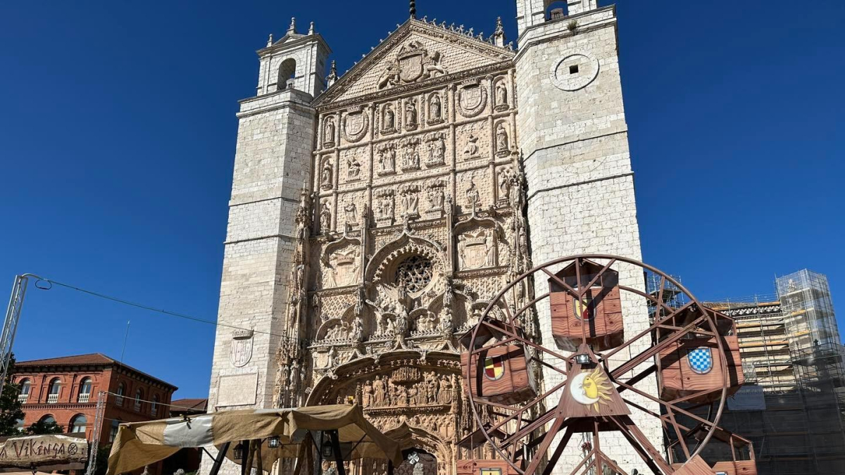 Imagen de archivo del Mercado Castellano en San Pablo por las fiestas de San Pedro Regalado.