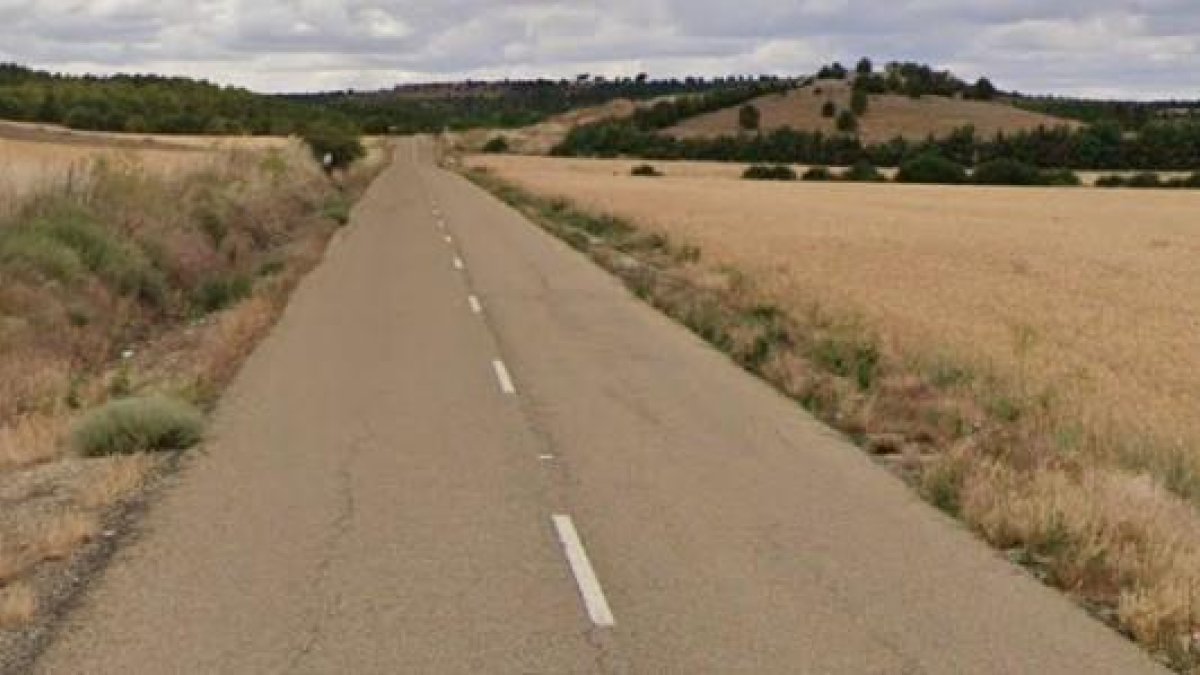Punto en el que se produjo el accidente