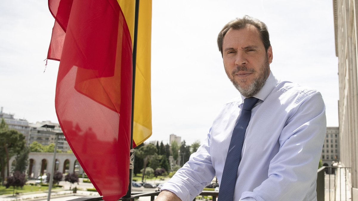 El ministro de Transportes y Movilidad Sostenible, Óscar Puente