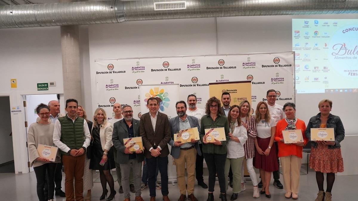 Imagen de la entrega de premios del II Concurso Dulcería de Alimentos de Valladolid.