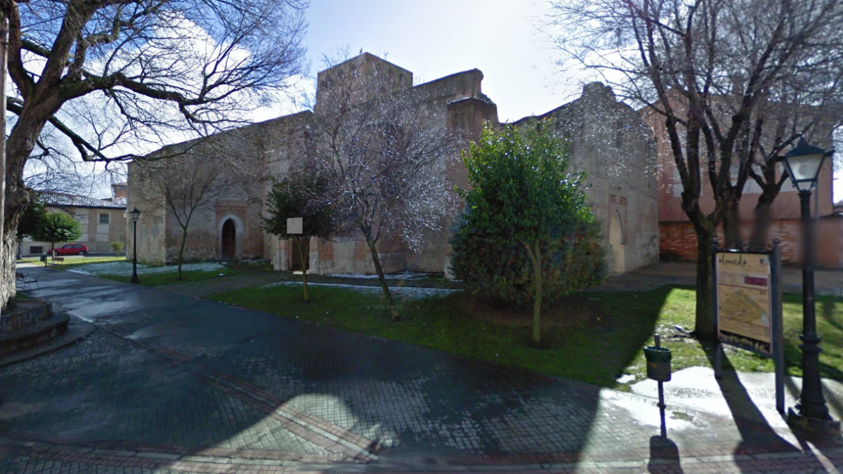 La plaza San Andrés, en Olmedo, donde tendrán lugar las jornadas. GOOGLE MAPS.