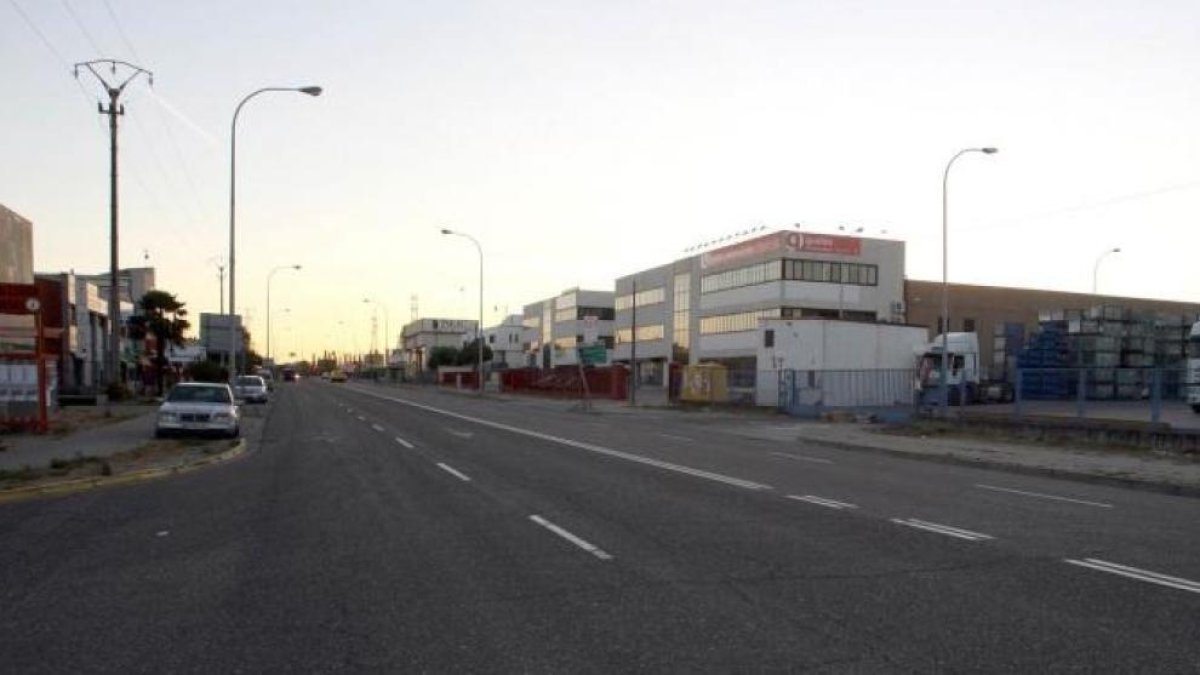 Imagen de archivo del polígono San Cristóbal, donde tuvo lugar el siniestro