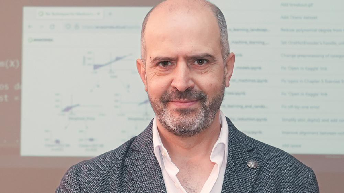 David Escudero Mancebo, director del Centro de Inteligencia Artificial de la Universidad de Valladolid.