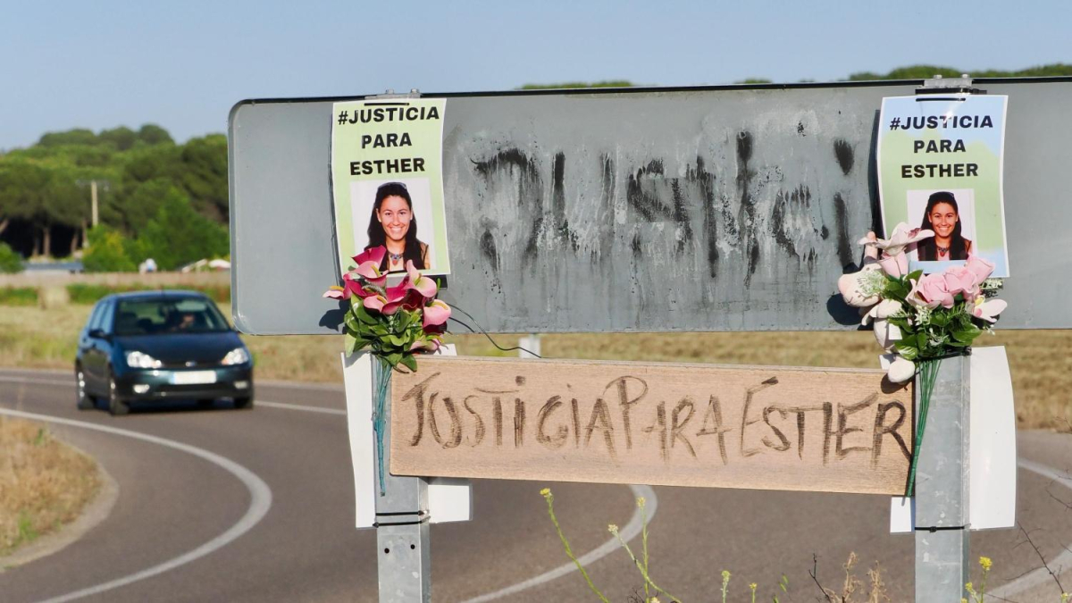 Carteles de justicia por Esther López