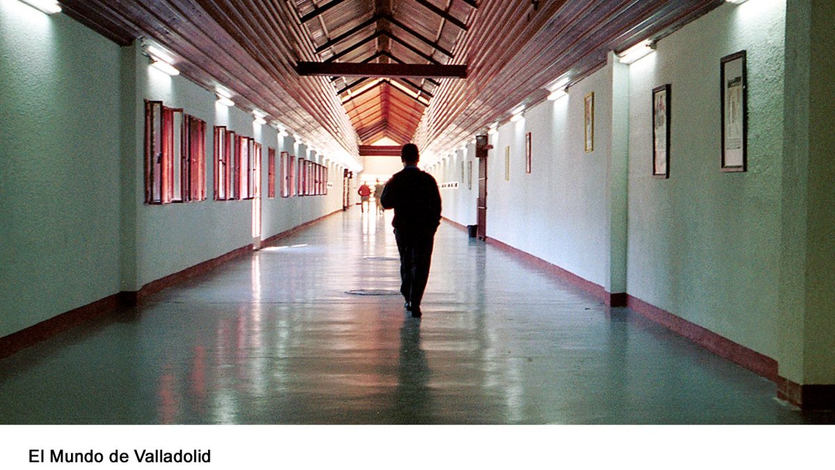 Interior del centro penitenciario de Valladolid.