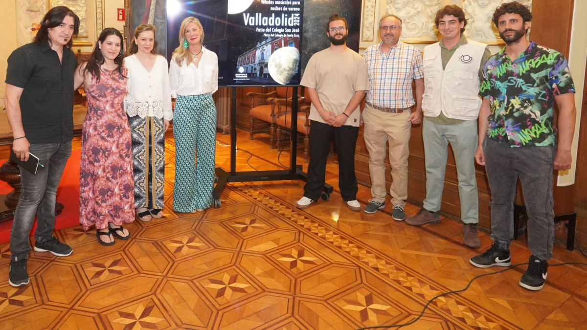 Una imagen de la presentación, esta mañana