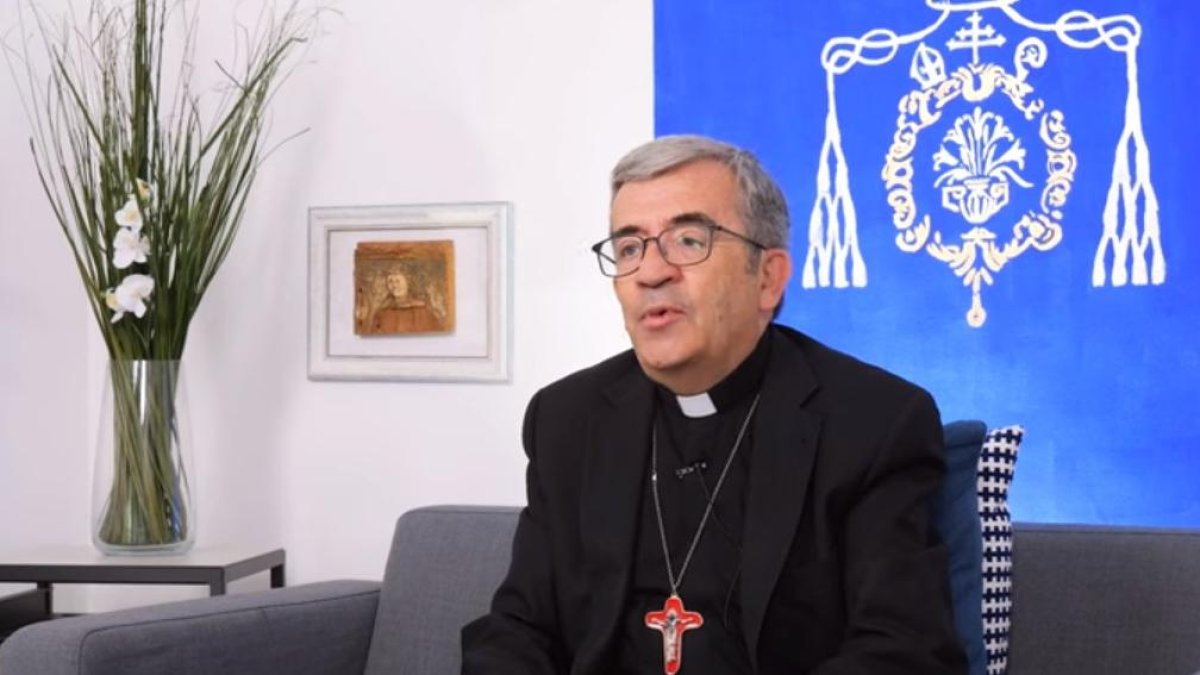 El arzobispo de Valladolid y presidente de la Conferencia Episcopal, Luis Argüello, en una imagen de archivo