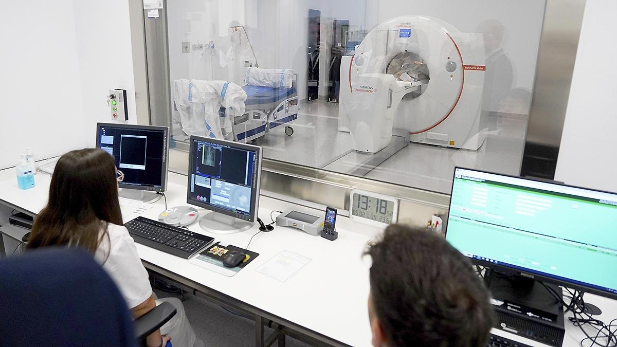 Sala de servicio de diagnóstico en una imagen de archivo