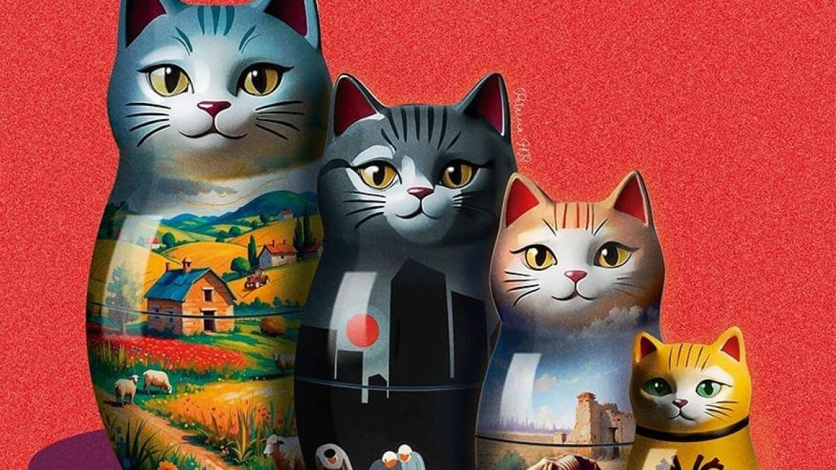 Cartel del festival '4 Gatos' de San Pelayo