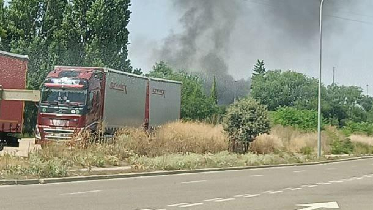 Incendio en Valladolid