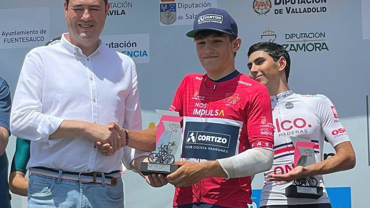 Daniel Cavia, vencedor de la Vuelta a Castilla y León