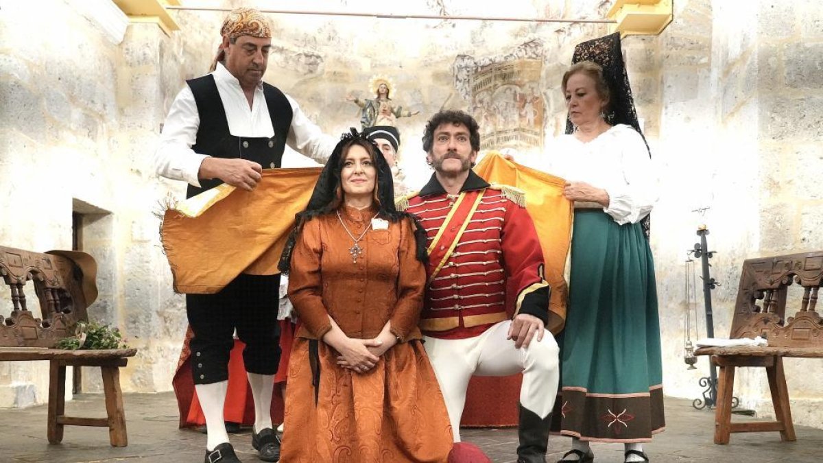 Recreación de la boda de El Empecinado en Castrillo de Duero