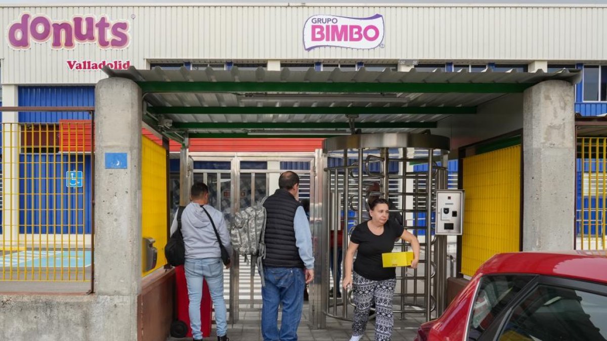 Trabajadores de Bimbo en Valladolid