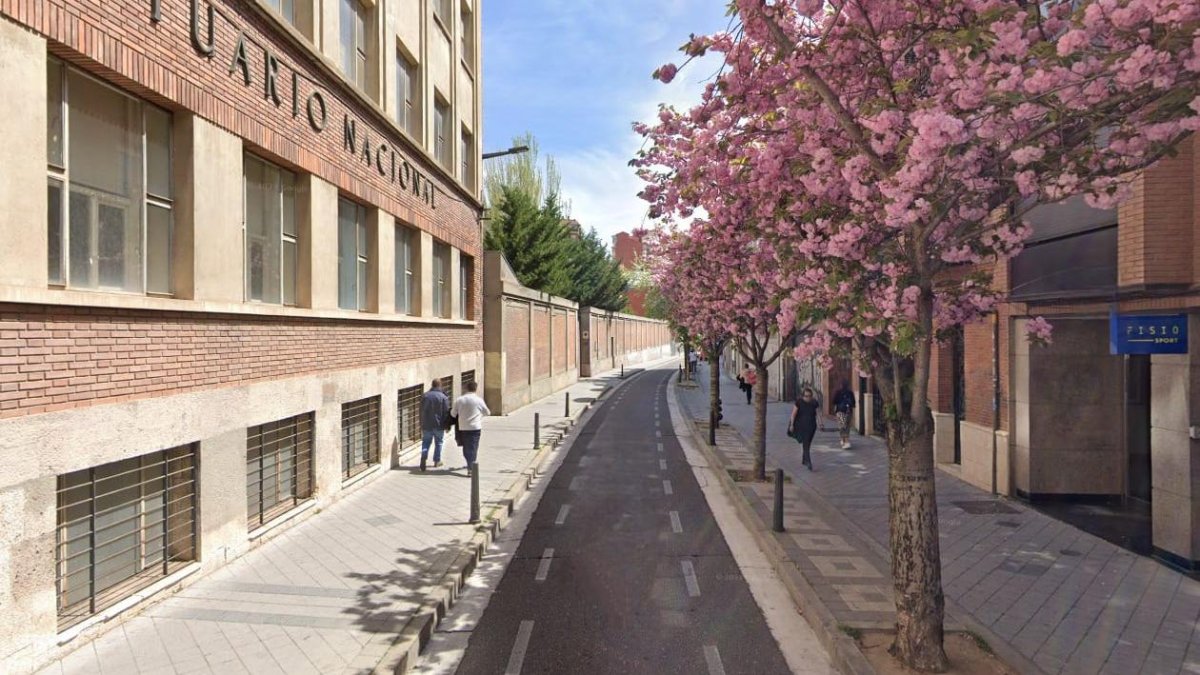 Calle José María Lacort en Valladolid, imagen de archivo.