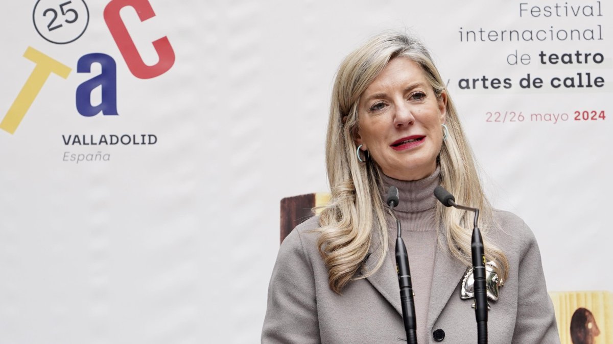La teniente de alcalde y concejala de Educación y Cultura del Ayuntamiento de Valladolid, Irene Carvajal, en una imagen de archivo