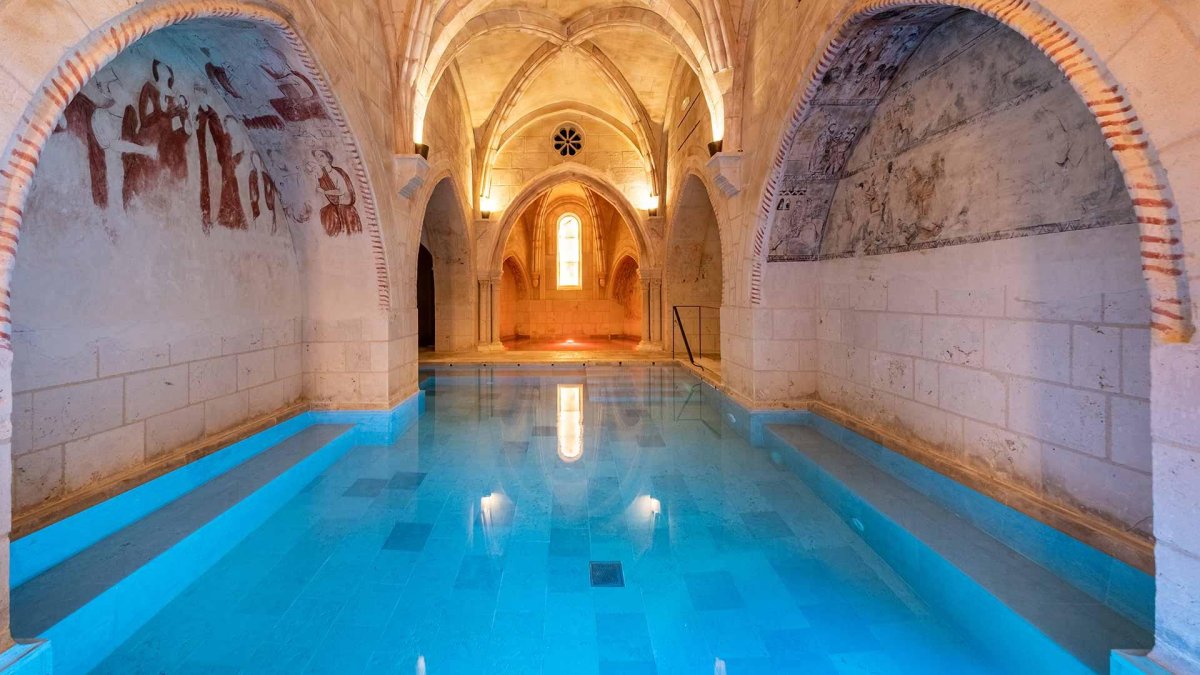 El Castilla Termal Monasterio de Valbuena, situado en San Bernardo.