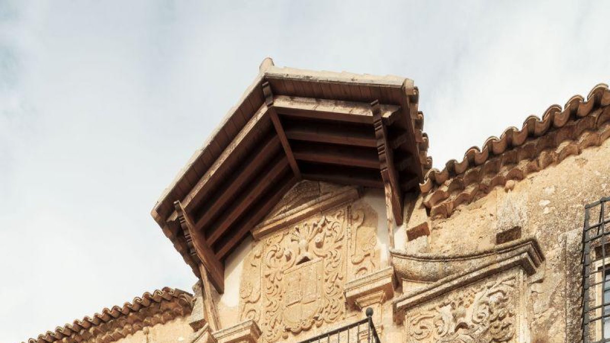 Una imagen de la fachada de la Casa Palacio