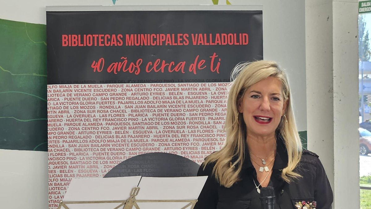 Irene Carvajal, primera teniente de alcalde del Ayuntamiento de Valladolid.