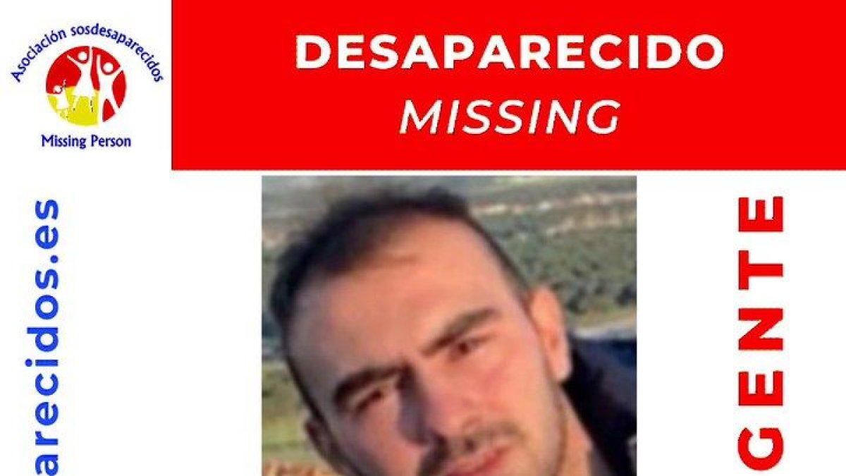 Cartel de SOS Desaparecidos de Julián Berrio