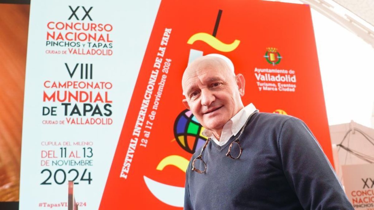 Toño Pérez, Presidente del Concurso Nacional de Pinchos y Tapas 'Ciudad de Valladolid'