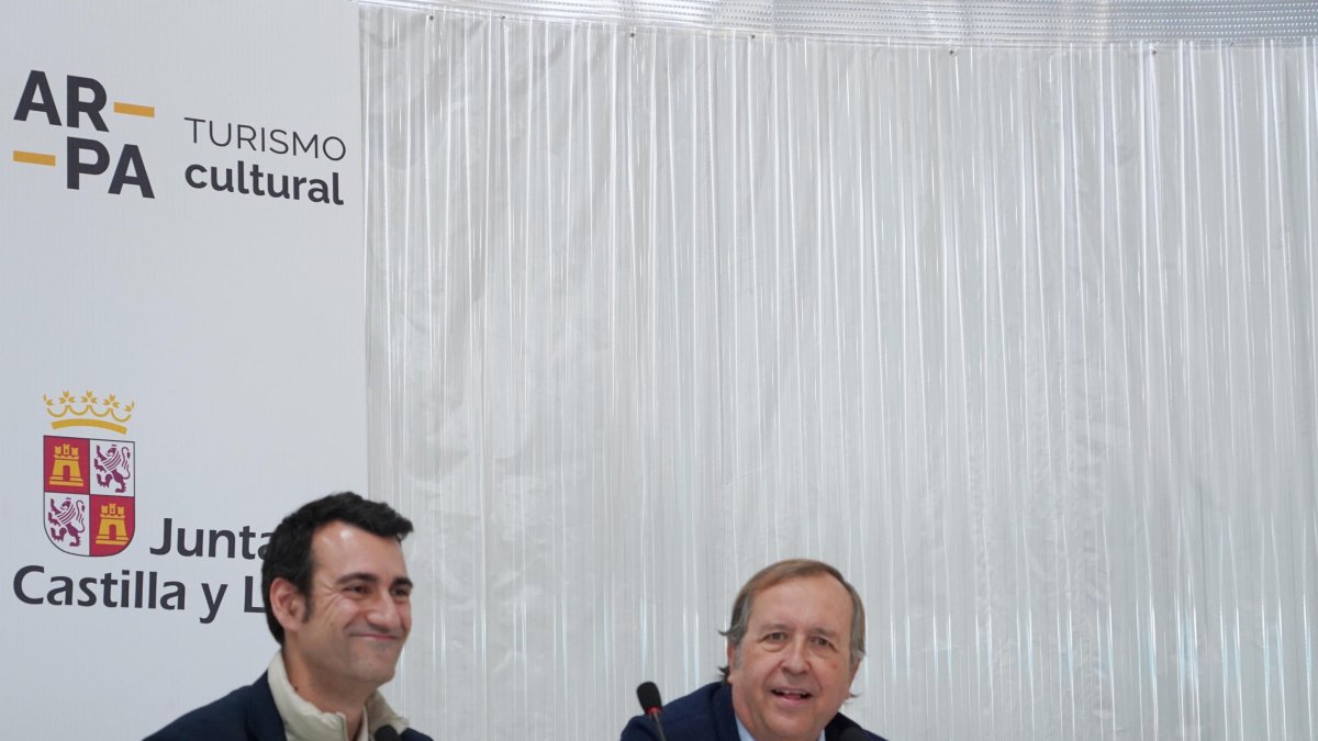 David Esteban durante la presentación del I Encuentro Nacional de Conjuntos Históricos.