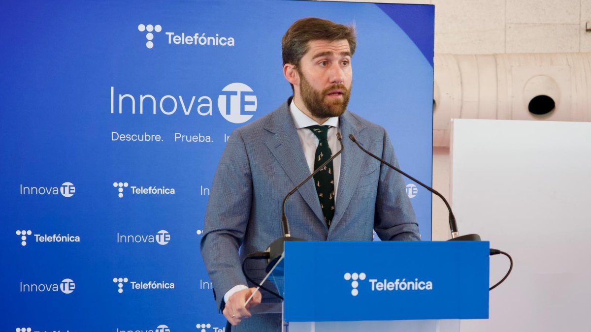 El concejal Francisco Blanco en la inauguración de  InnovaTE Valladolid.