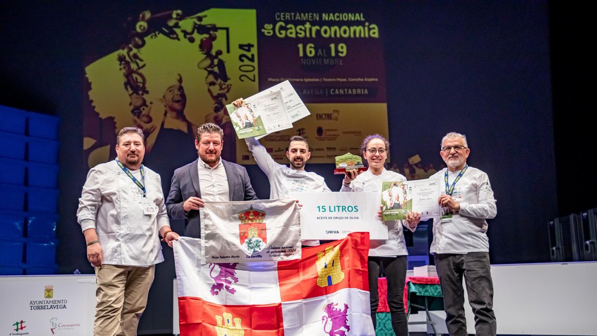 Víctor Talavera y Andrea San José logran el primer premio del Campeonato Nacional de Cocina.