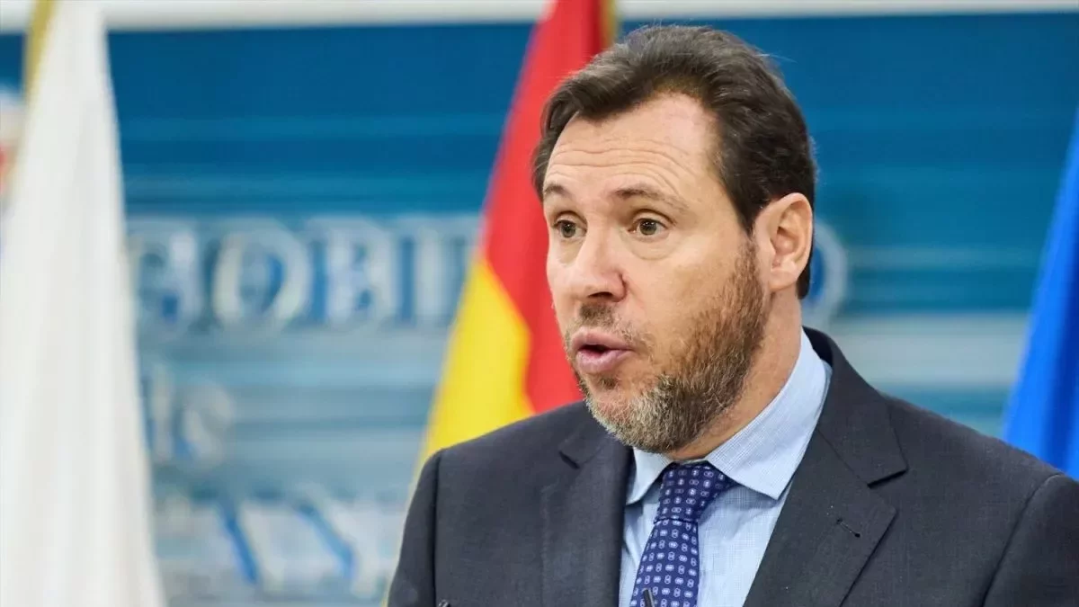 Óscar Puente, ministro de Transportes, en una imagen de archivo.