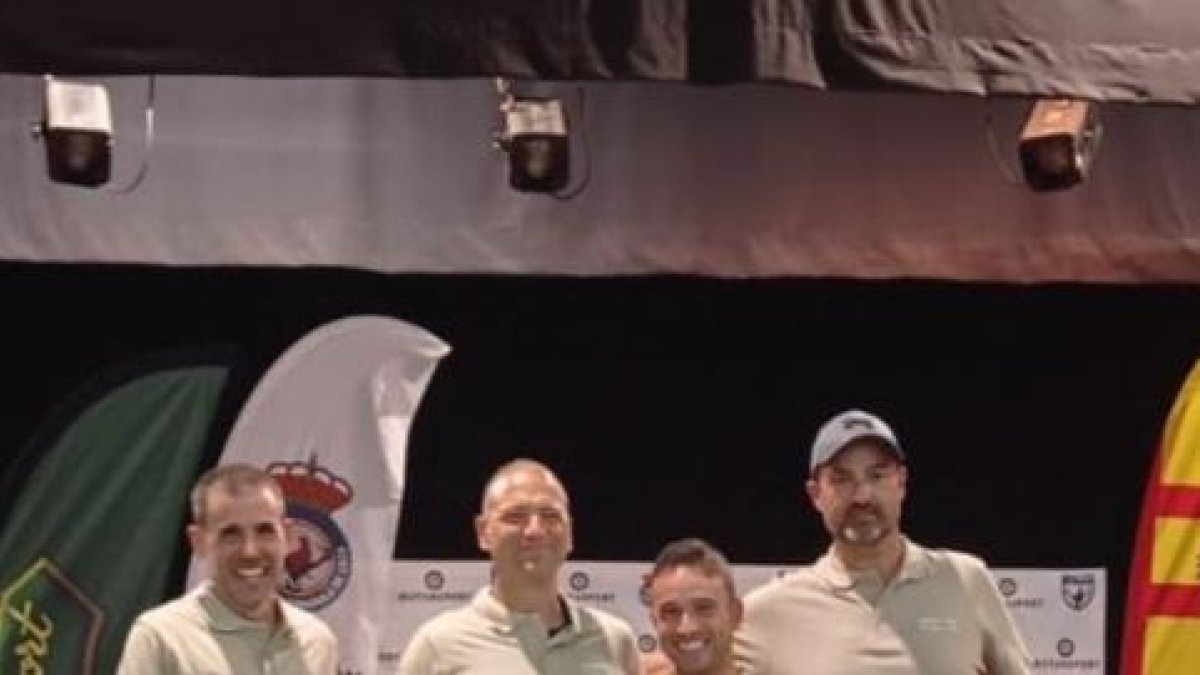 Raúl Marcos, David Pascual, Ricardo Ramos y David Alonso.