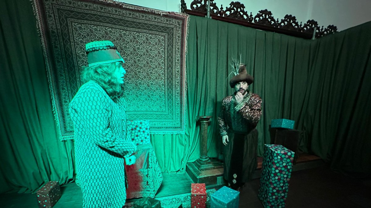 Personajes que participan en la propuesta teatralizada de Las Francesas.