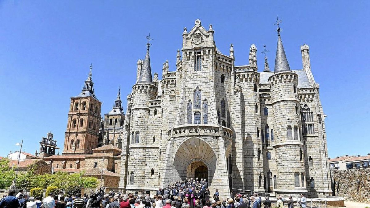 Palacio Episcopal de Astorga, en una imagen de archivo