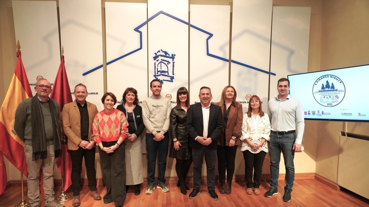 La Diputación de Valladolid presenta el proyecto de ocio alternativo ‘Pinares Night’ 2025