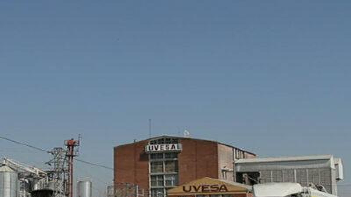 Fábrica de piensos de Uvesa en Valladolid.