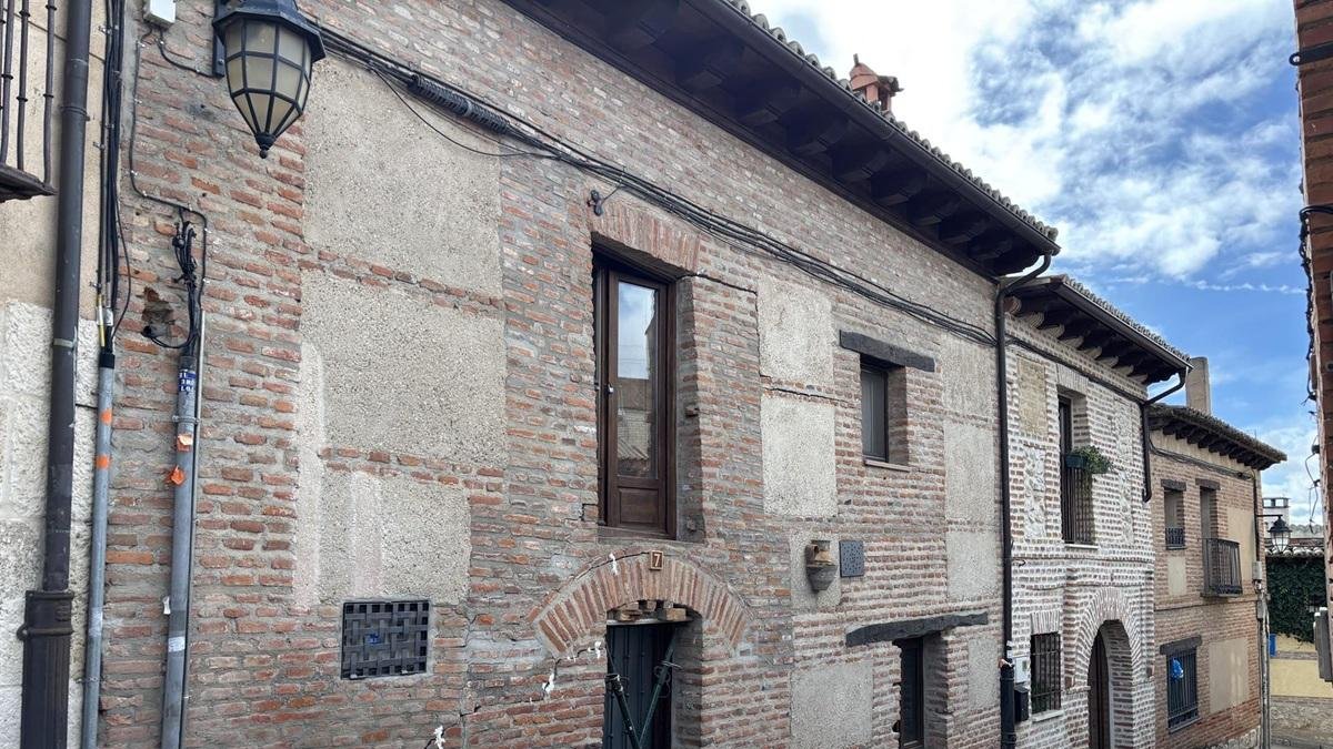 Imagen de la vivienda afectada.
