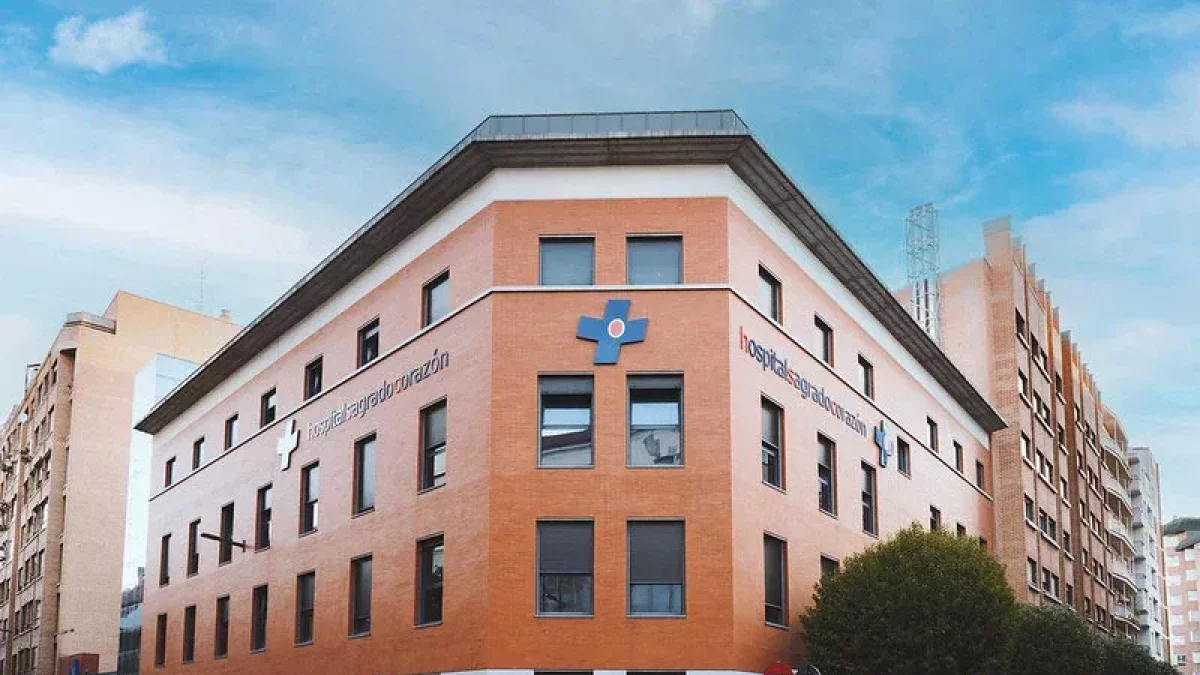 Hospital Sagrado Corazón, donde ha trabajado O.V.