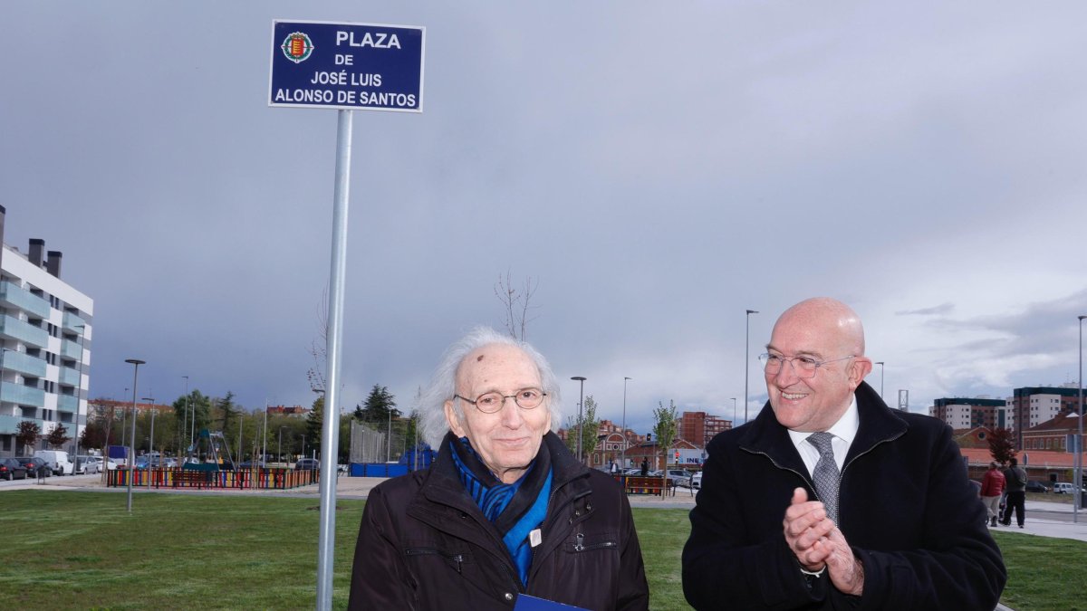 Inauguración de la plaza José Luis Alonso de Santos